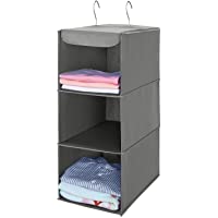 MaidMAX Organizador para Armario- Estantería Colgante para Ropa- Organizador de Armario Colgante- Estantería de Tela de…